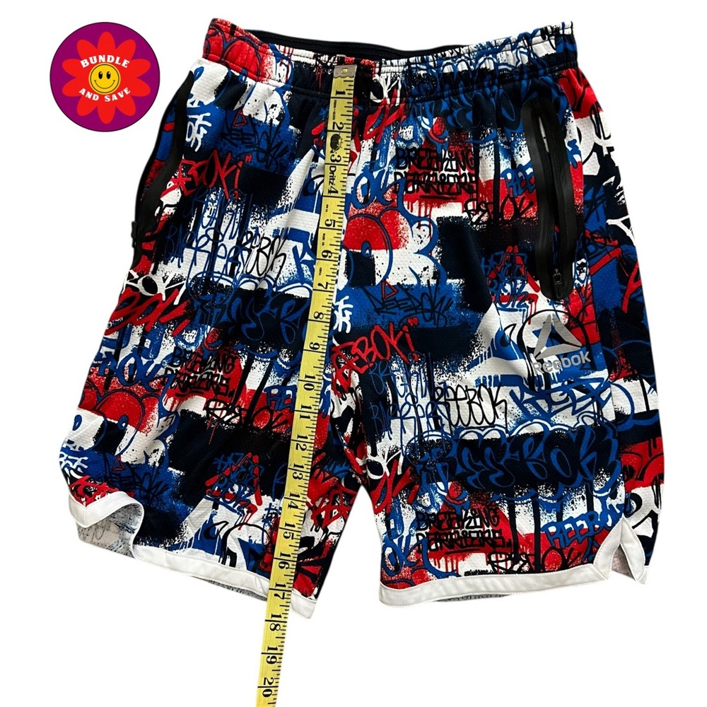 Reebok YXL Urban Art Print Shorts